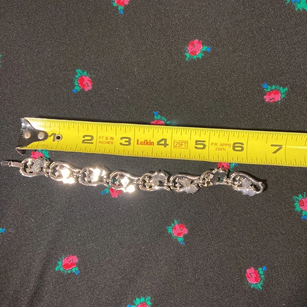 Vintage rhinestone bracelet - Picture 10 of 11
